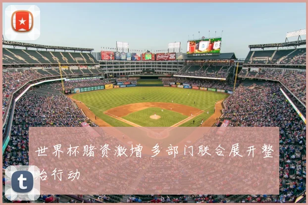 世界杯赌资激增 多部门联合展开整治行动