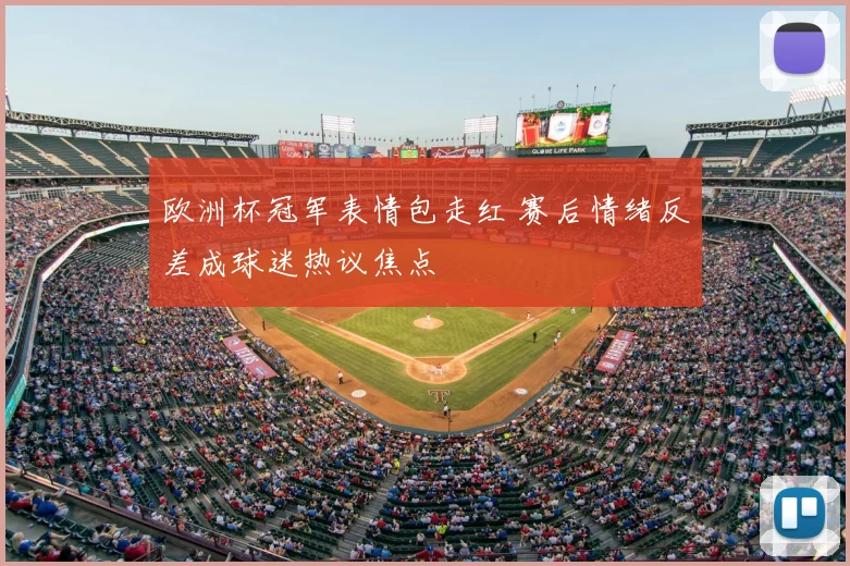 欧洲杯冠军表情包走红 赛后情绪反差成球迷热议焦点